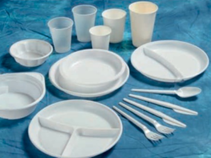 thermocol ,cup/plate and glass